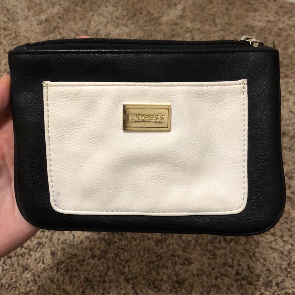 Small Black Wristlet